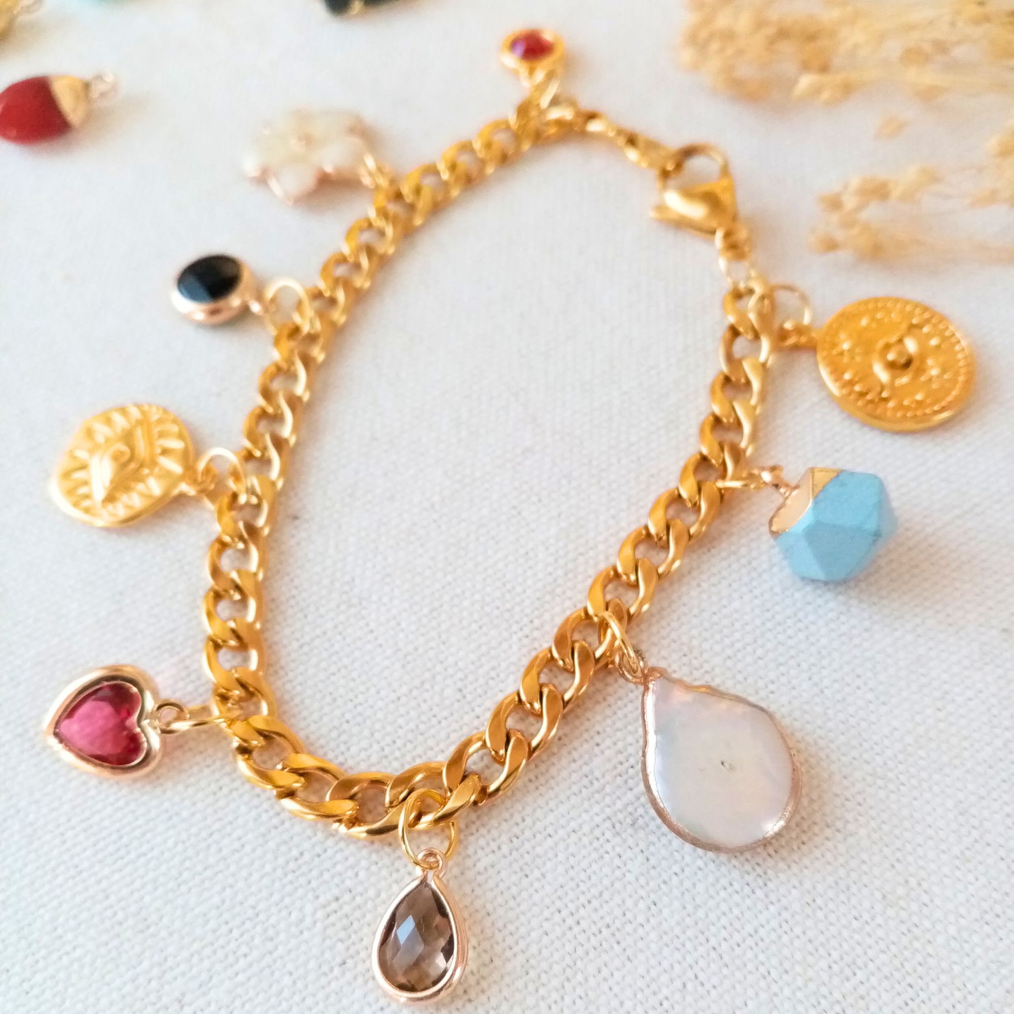 Build your own charm bracelet online best sale