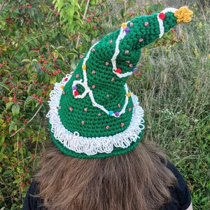 CROCHET PATTERN Bramble Witch Hat image 9