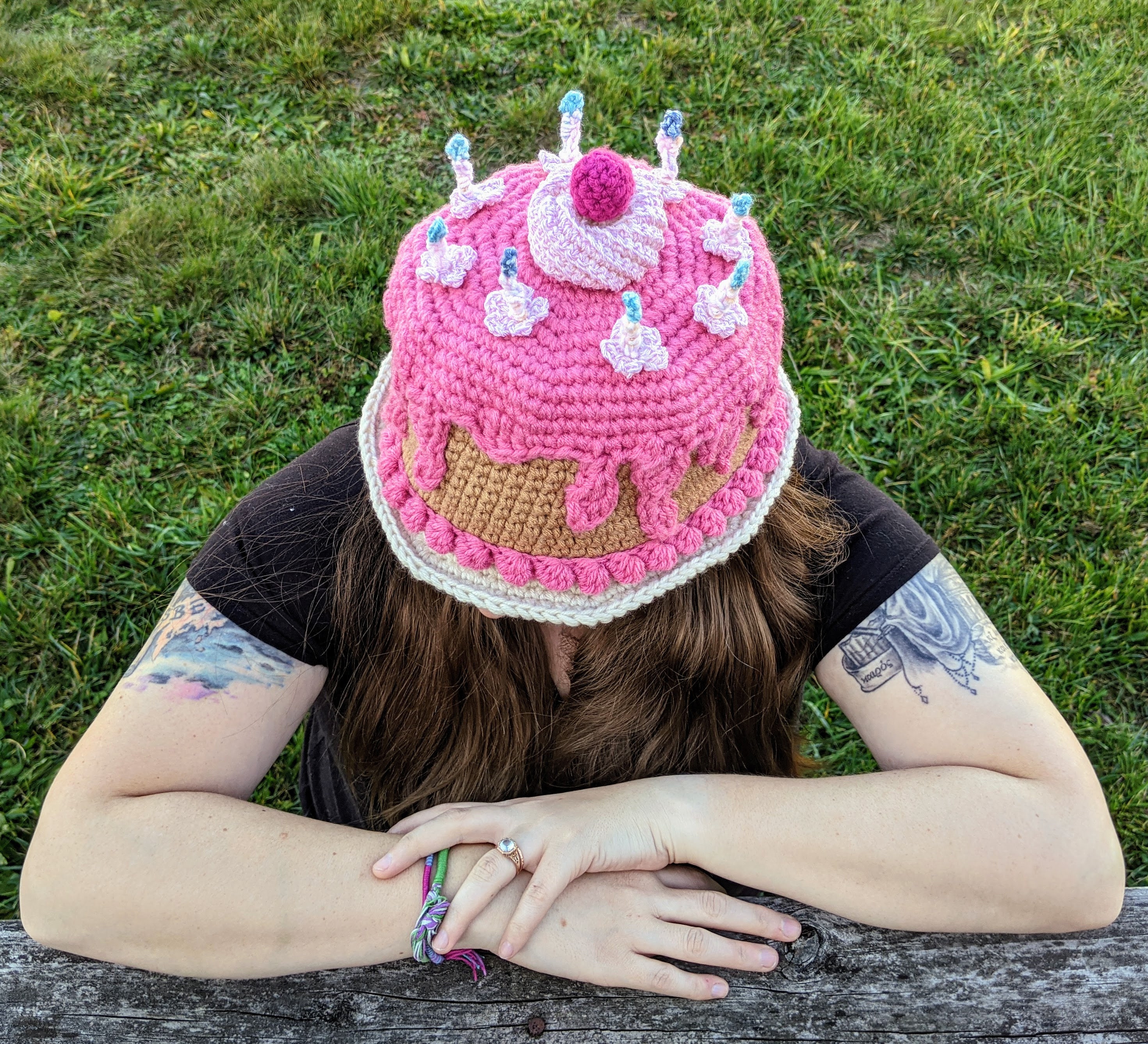 CROCHET PATTERN Party Cake Hat Etsy