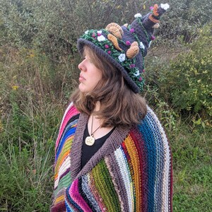 CROCHET PATTERN Bramble Witch Hat image 5