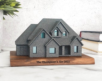 Custom Model of Your Home, Housewarming Gift, Realtor Closing Gift, New Homeowner Gift, Moving Away Gift, Scale Model Home