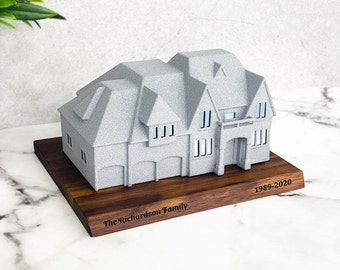 Scale Model of Your Home, Home Tabletop Decor, Sculpture of Your House, Scale Model Home