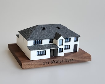 Model of Your House, Realtor Closing Gift, New Homeowner Gift, Moving Away Gift, Scale Model Home