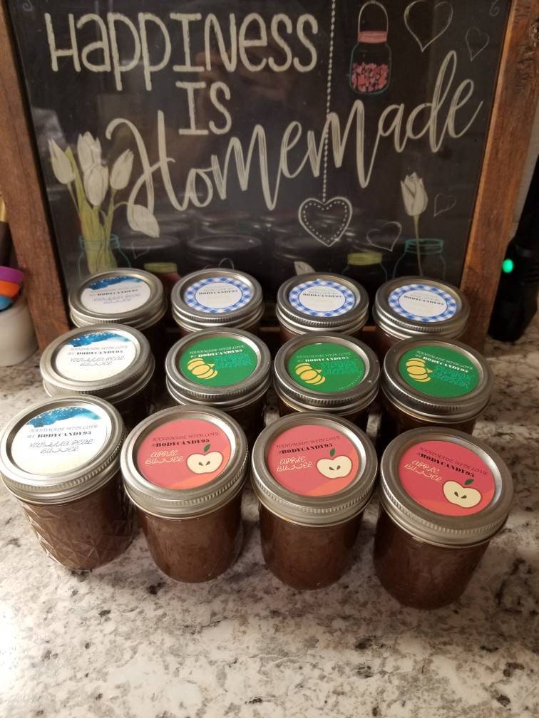 Amish pumpkin butter, vanilla pear butter, monkey butter, strawberry …