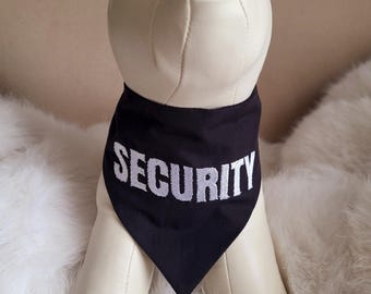Security Pet Bandana