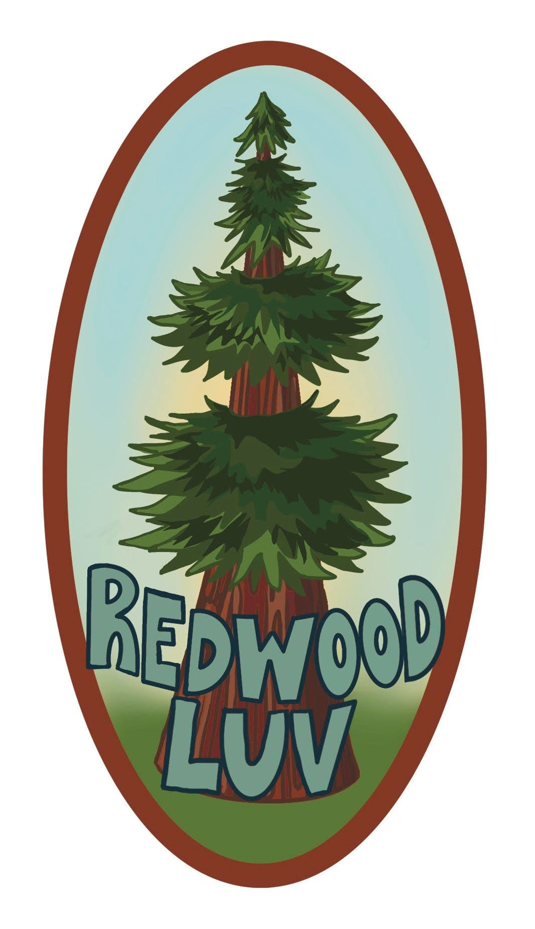 Redwood Luv, de árbol de secuoya Etsy España