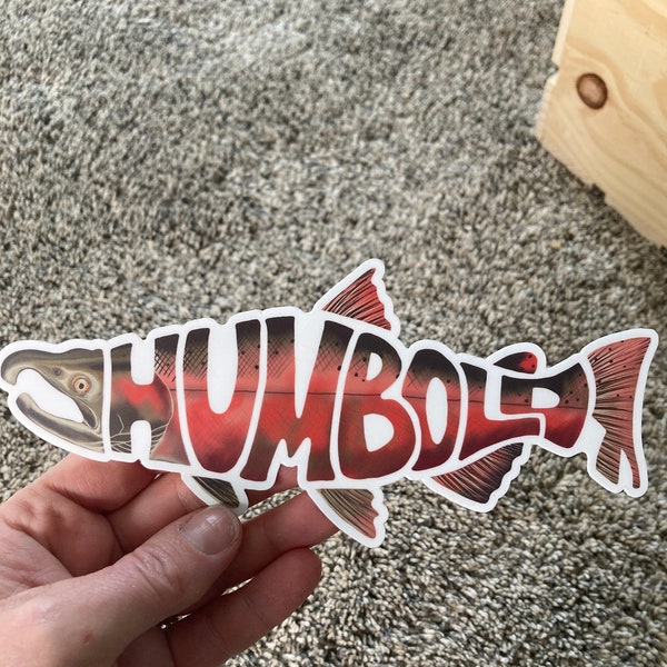 Humboldt Salmon Sticker/Decal