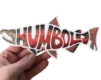 Humboldt Salmon Sticker/Decal