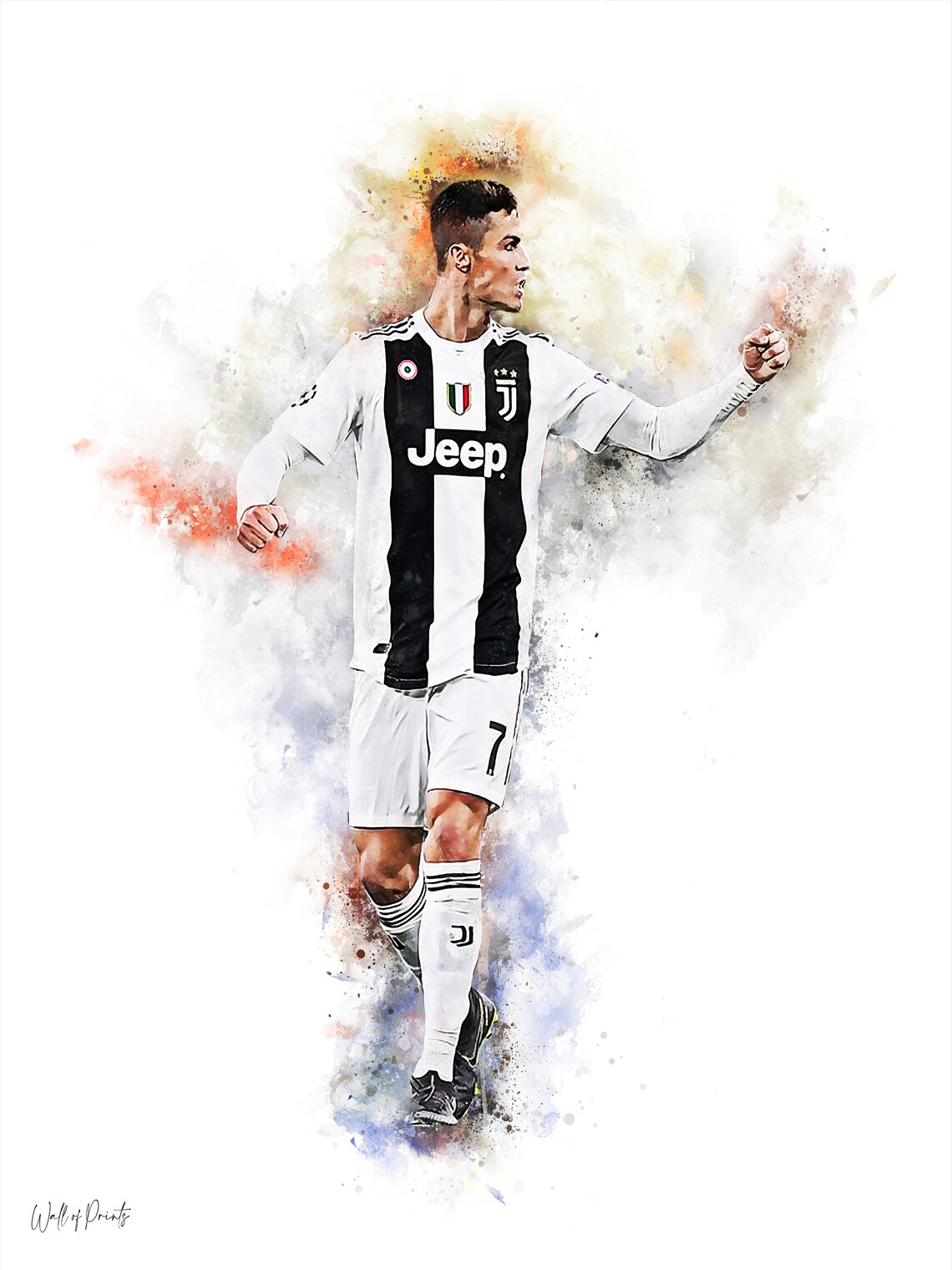 Cristiano Ronaldo Poster 300 PPI Quality Printable Poster | Etsy