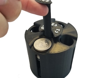 Coin Organizer with Easy Access | For Car Cup Holder | 3D Printed