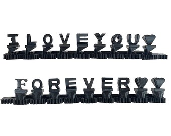 Gear Sign | "I Love You "