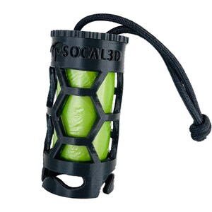 Dog Poop Bag Holder, Poop Bag Buddy V2, PLA Plastic, Dog Waste Bag Holder, Carrier, Poop Bag Dispenser, Dog Poop Leash Clip, Dog Owner Gift