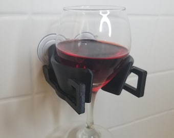 DIGITAL FILES for the Shower Drink & Phone Holder |  Holds Wine Glasses, Cans, Bottles, Phone, and More