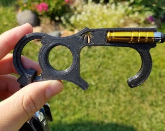 Corona Hook Limited Edition Colors -Door Opener / Hook and Stylus- Works with Touchscreens- 3D Printed - Germ Free, Touch Free -Key chain