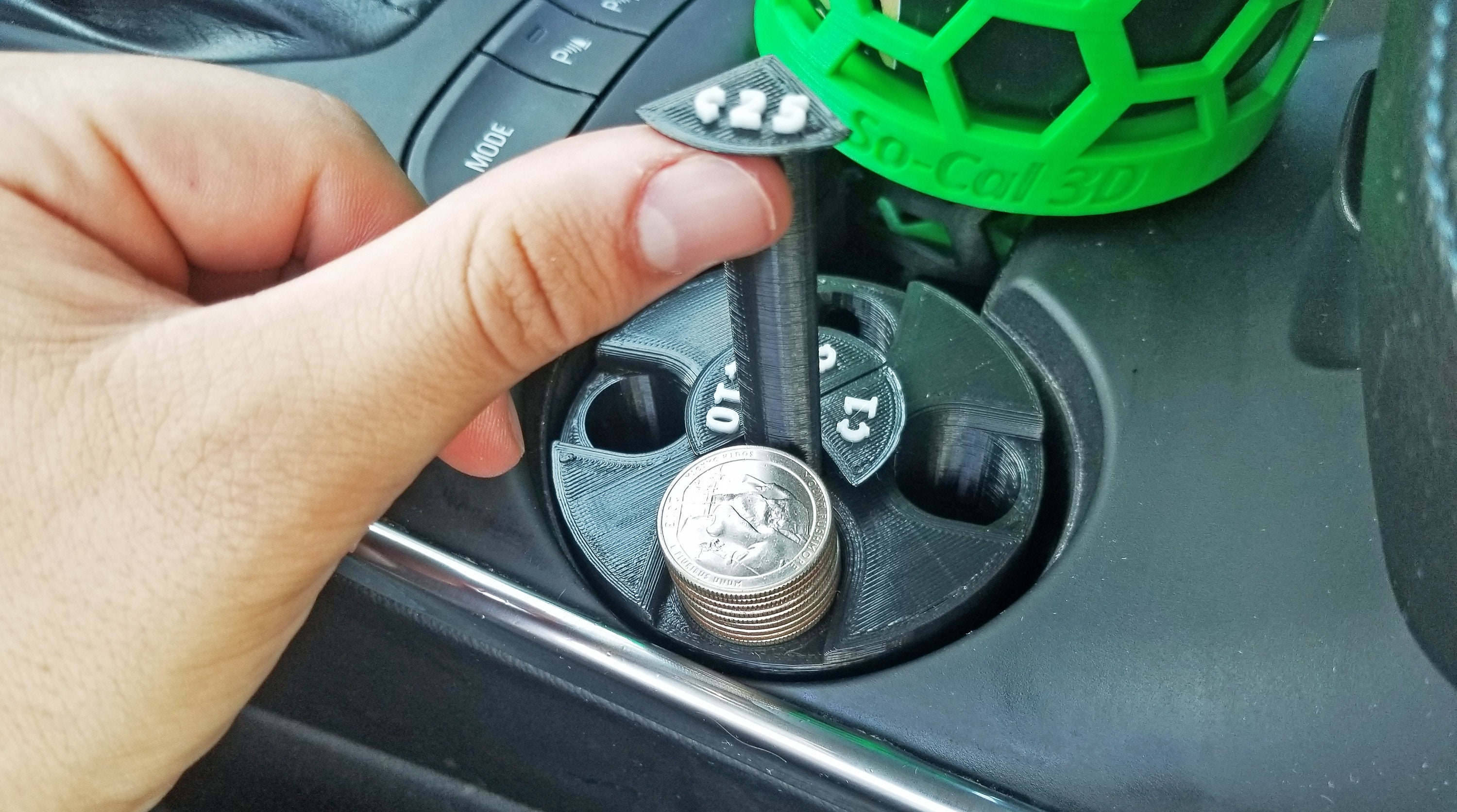 Cup holder 2024 coin organizer