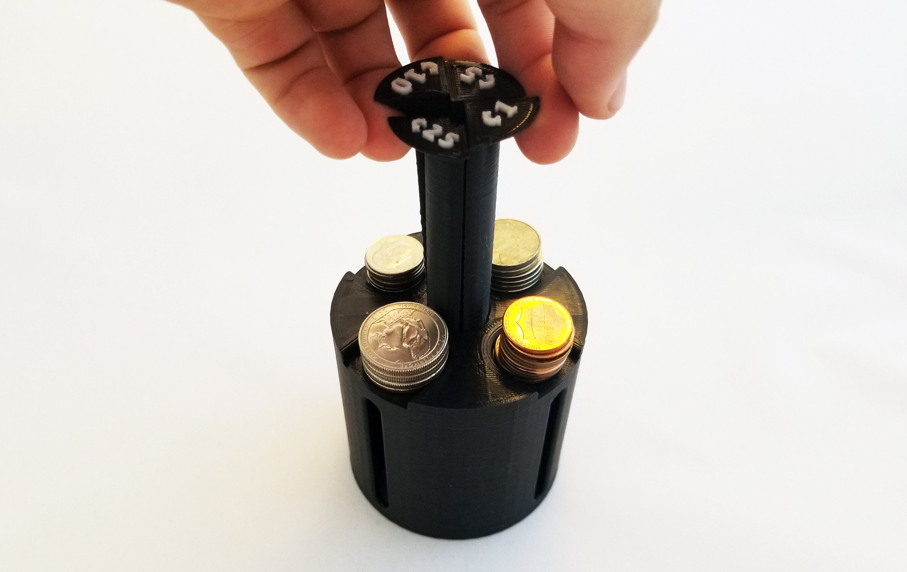 DIGITAL FILES .STL for Coin Organizer with Easy Access For Etsy