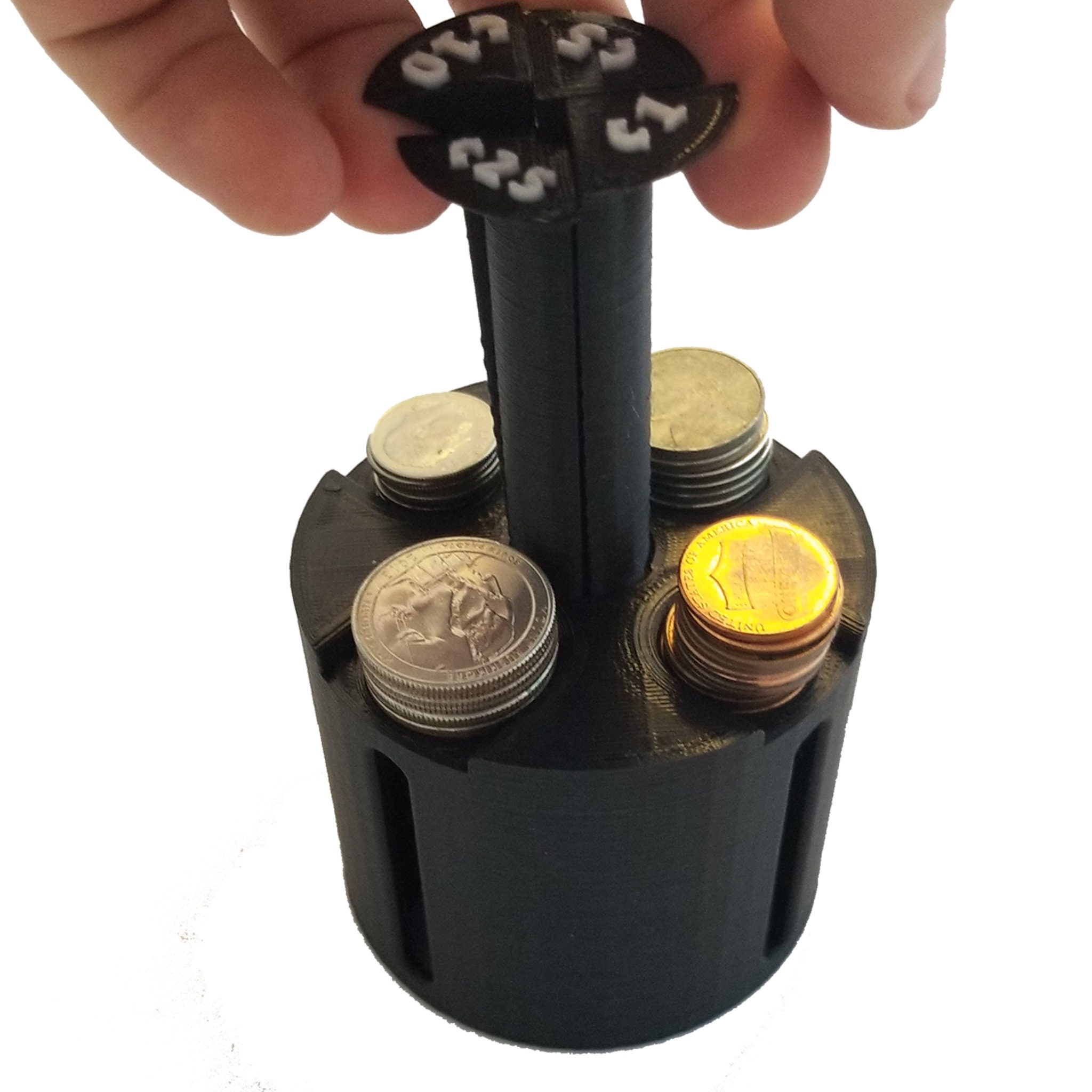 Buy Coin Organizer With Easy Access for Car Cup Holder 3D Printed