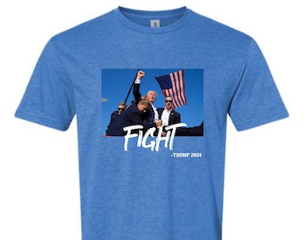 TRUMP 2024 SHOT SHIRT