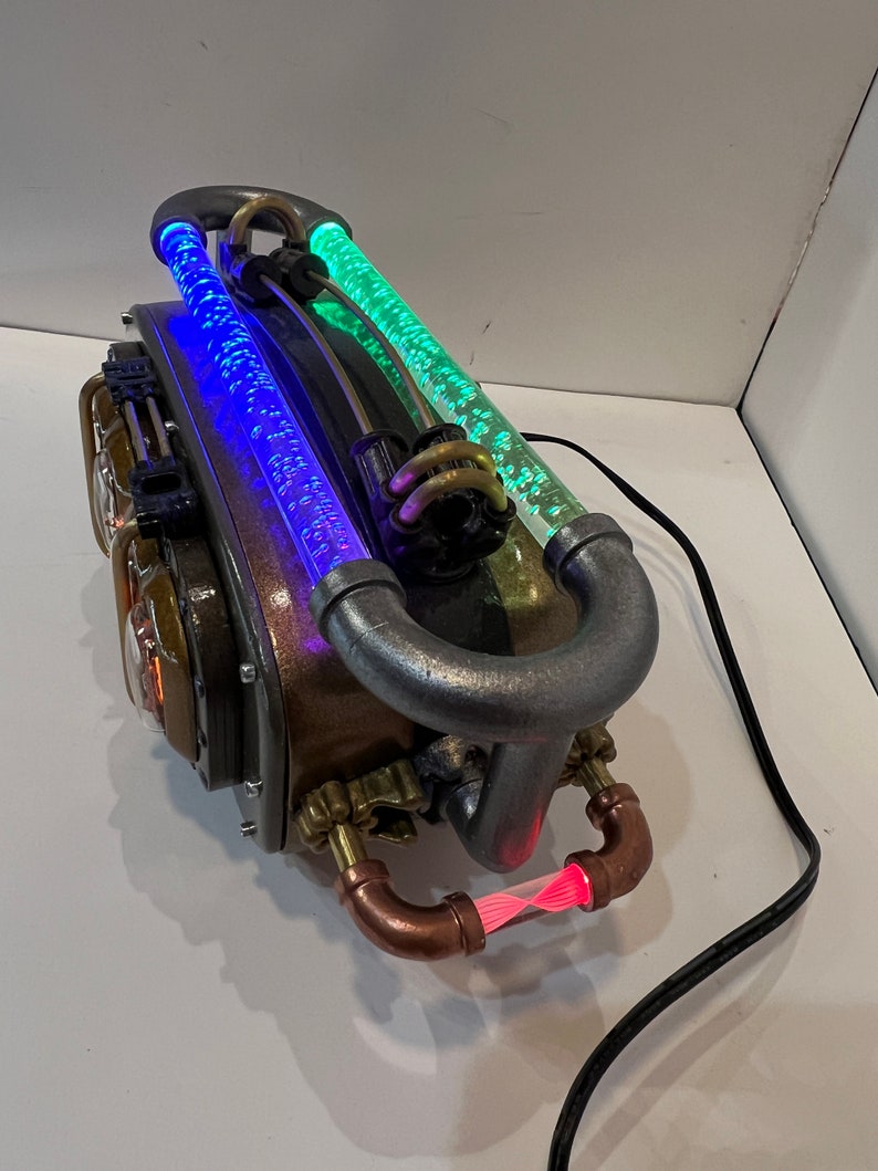 Steampunk Style Nixie Desk Clock Etsy