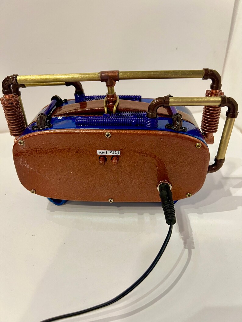 Steampunk Style Nixie Desk Clock Etsy