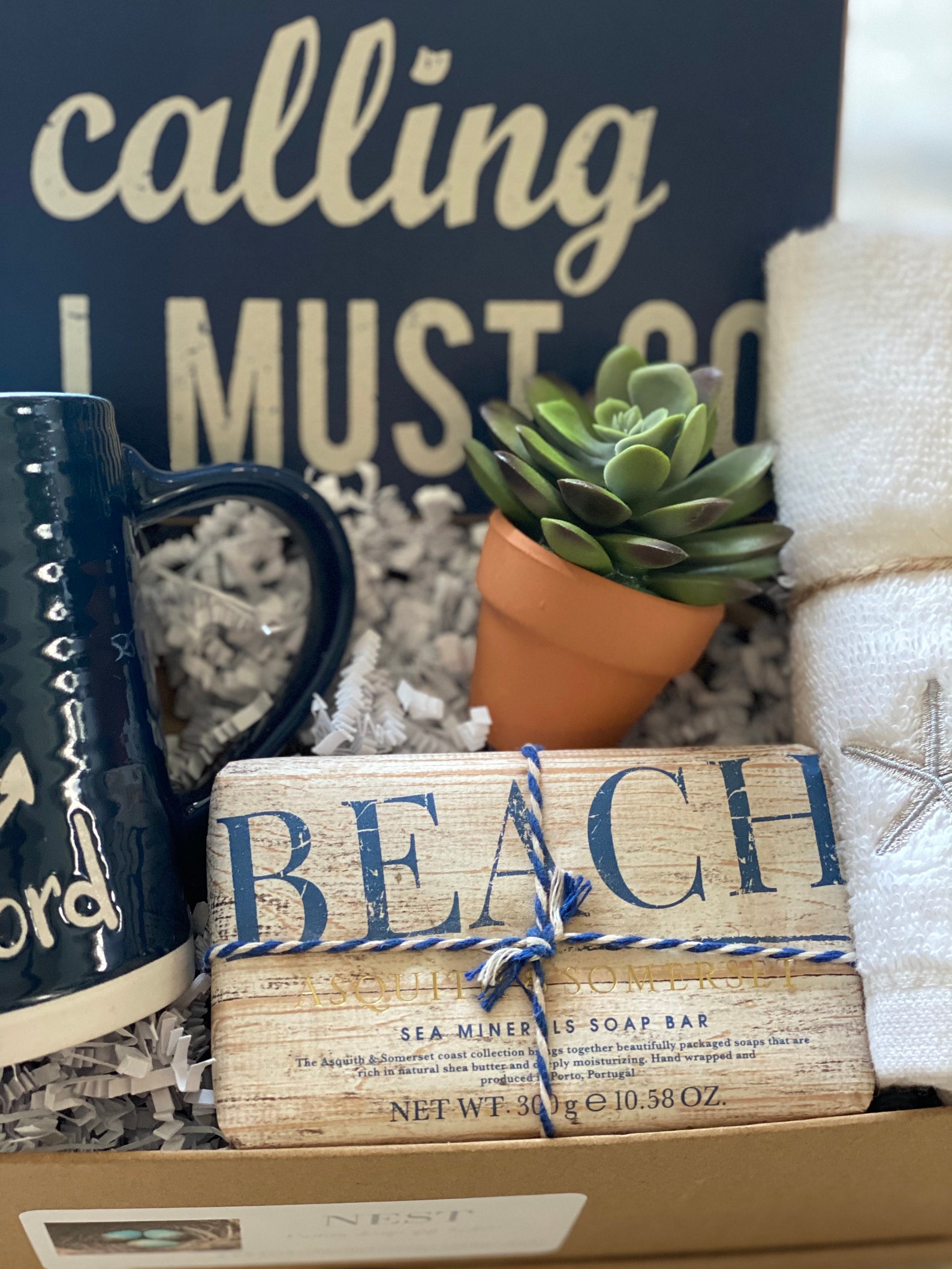 Beach gift box/sea lover Beach lover gift box/Beaches/Stay Etsy