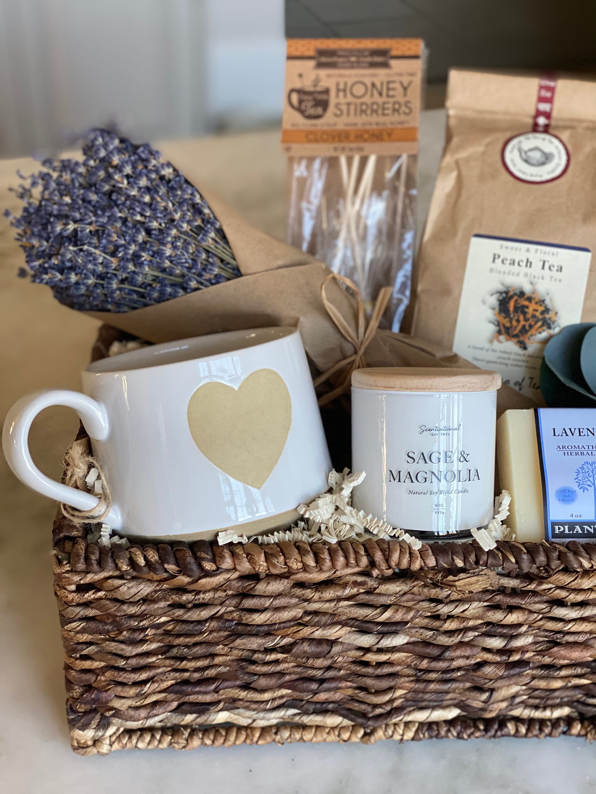 Get well soon gift basket/ Get well / Thinking of you Etsy