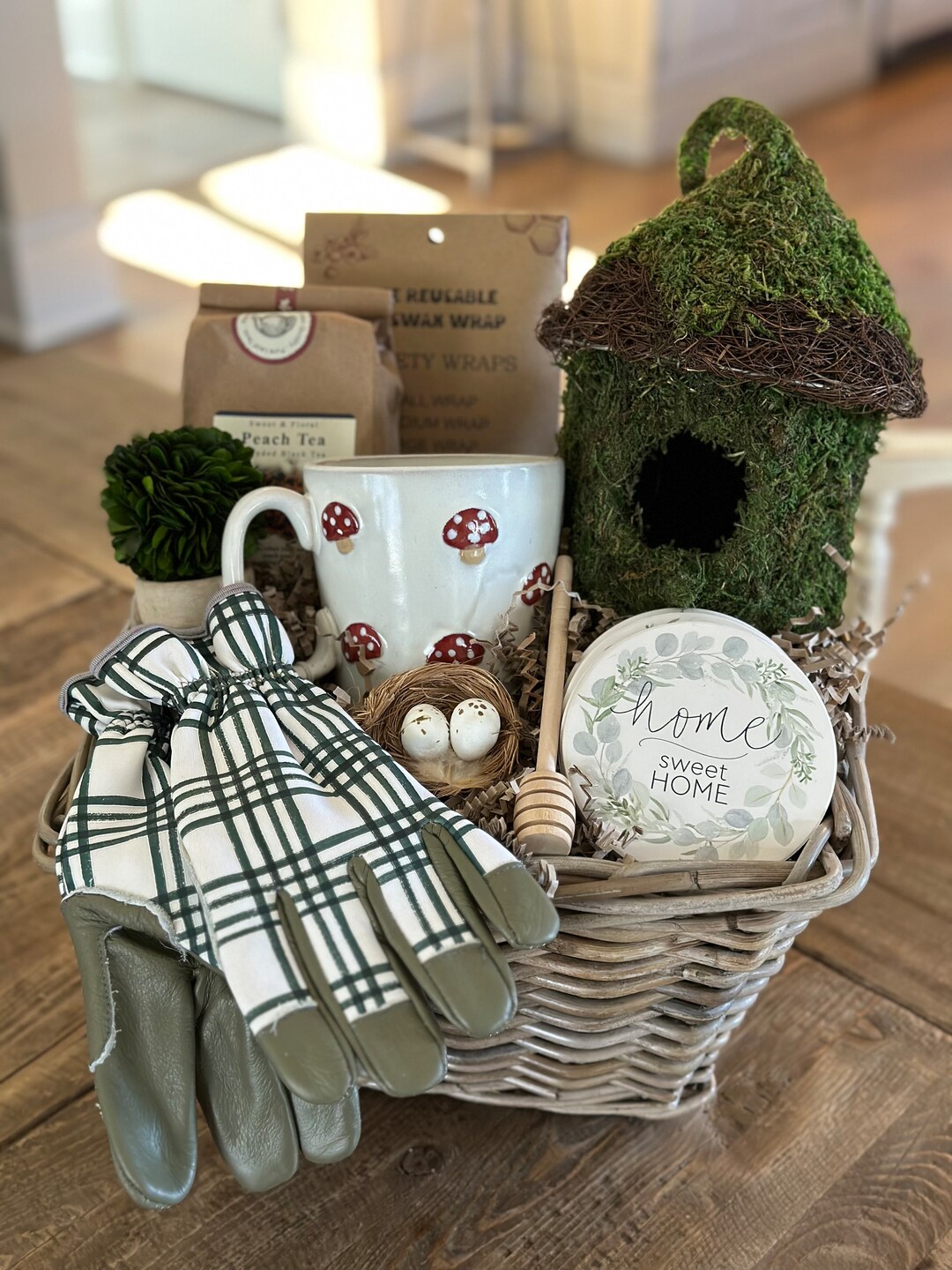 Gift Baskets/gift Baskets for Everyone/gardening/mushrooms/retirement