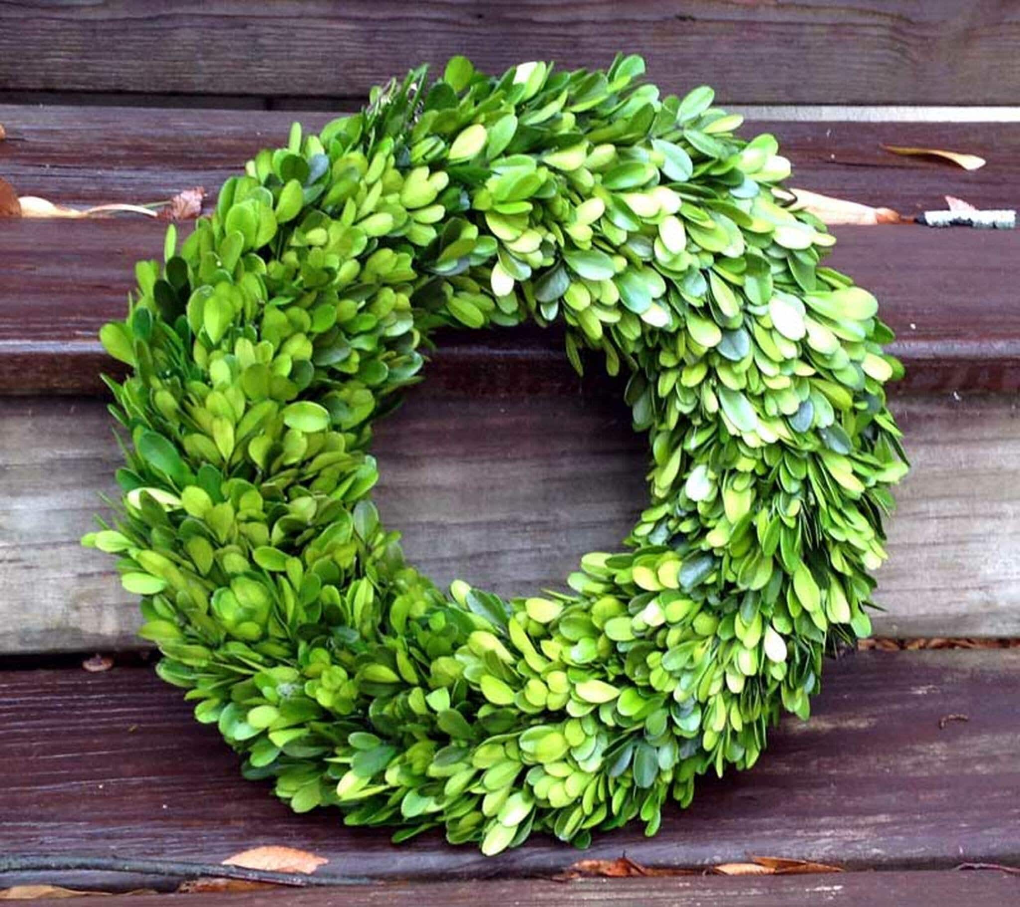 How To Preserve Boxwood Wreath