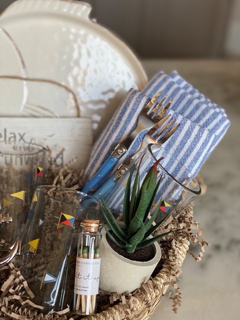 Coastal Gift Basket/sea/sailing Lover/sailing/boating/new Etsy