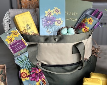 Cesta de regalo/Jardinería/Regalo para amantes de la jardinería/Bolsa de jardín/Accesorios de jardín/Jubilación/Observador de aves/Cestas de regalo temáticas/Cestas de regalo corporativas