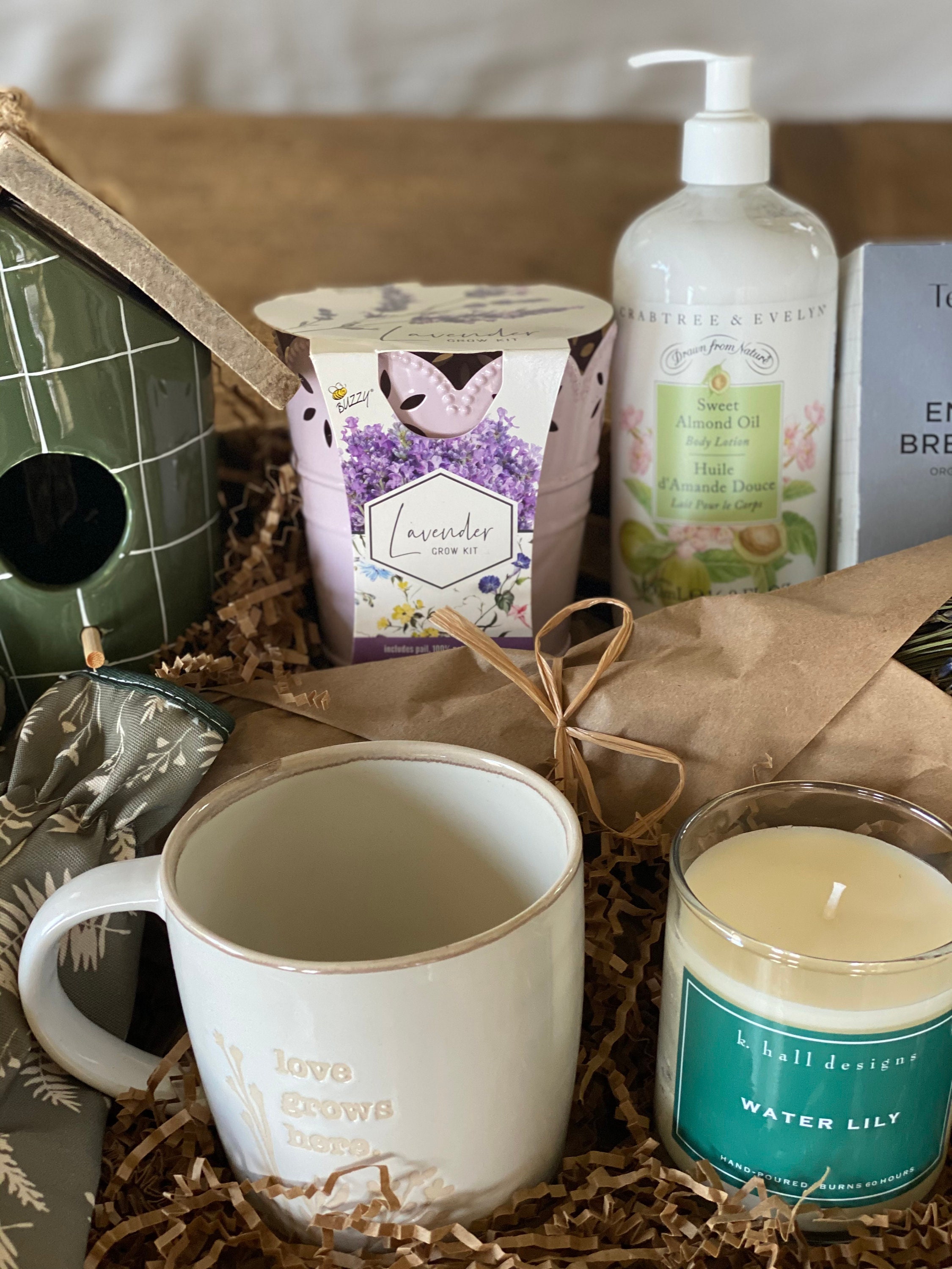 Garden lover gift basket/Plant lady/Gift baskets /Garden Etsy