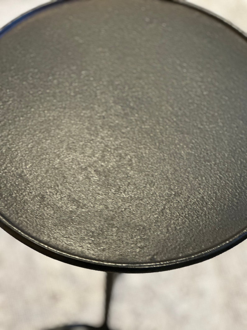 Martini table/Iron accent table/accent tables/Gold iron table/Black iron martini table/Accent furniture/Tables/Iron table/Iron tables/Iron bild 3