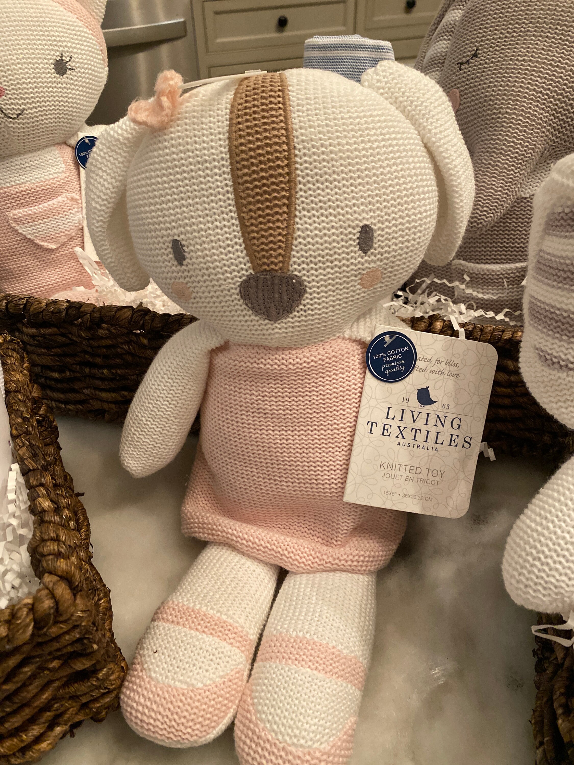 Baby gift basket / Newborn baby toy basket / gifts for newborn Etsy