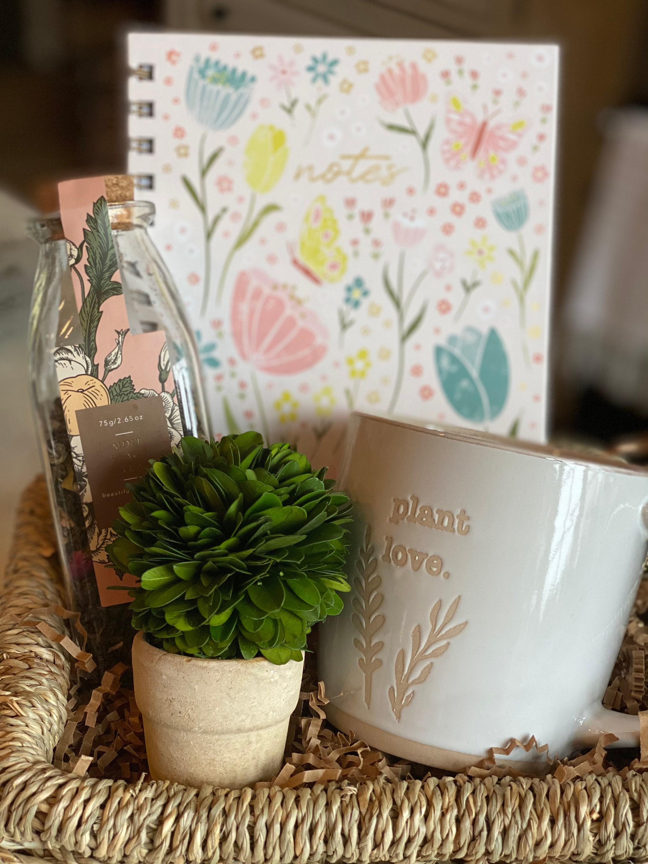 Plant Love/garden Lover Gift Basket/gift Baskets/themed Gift Etsy