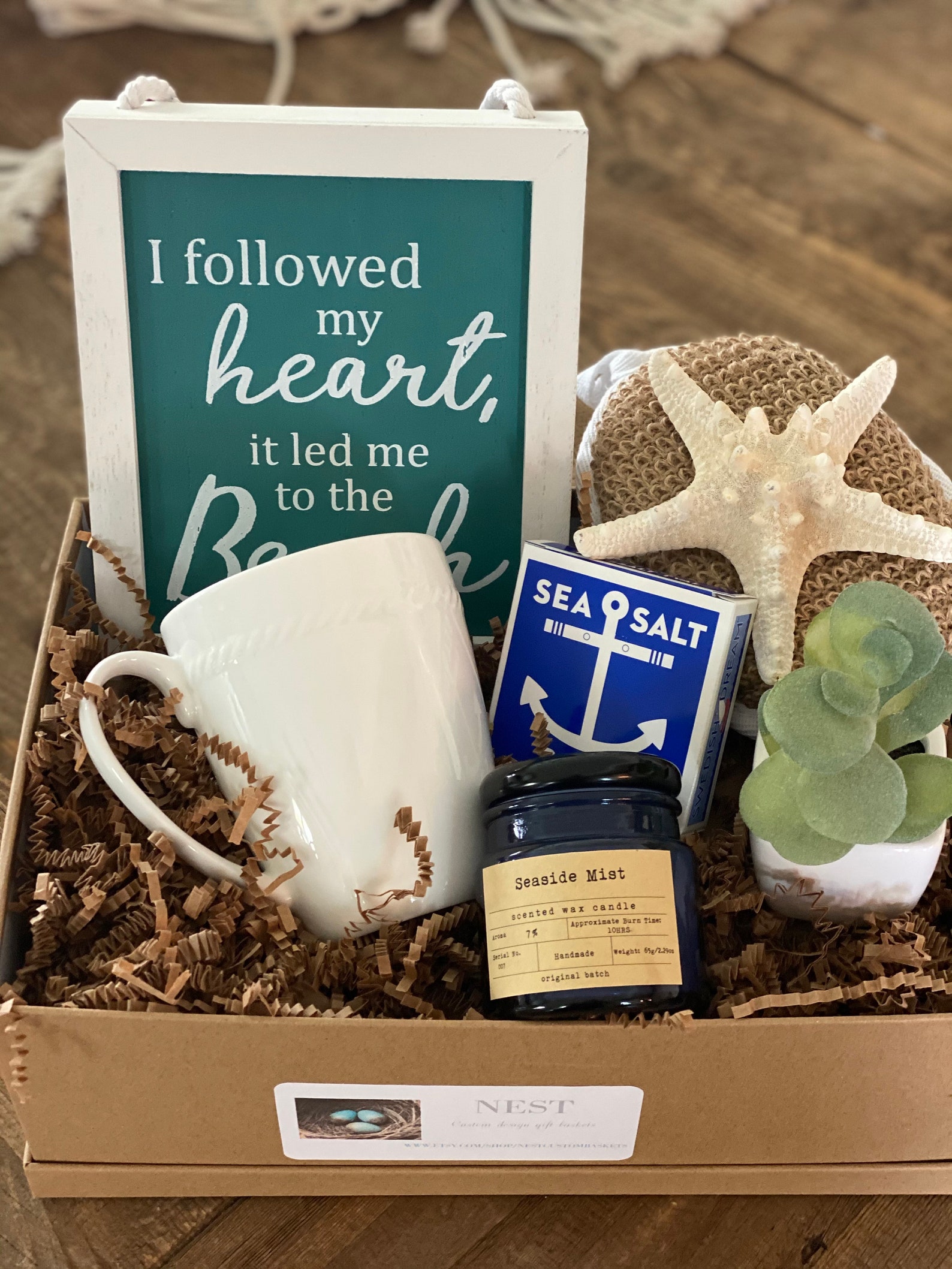 Beach lover gift box/Beach themed gift box/Gift box/Luxury Etsy