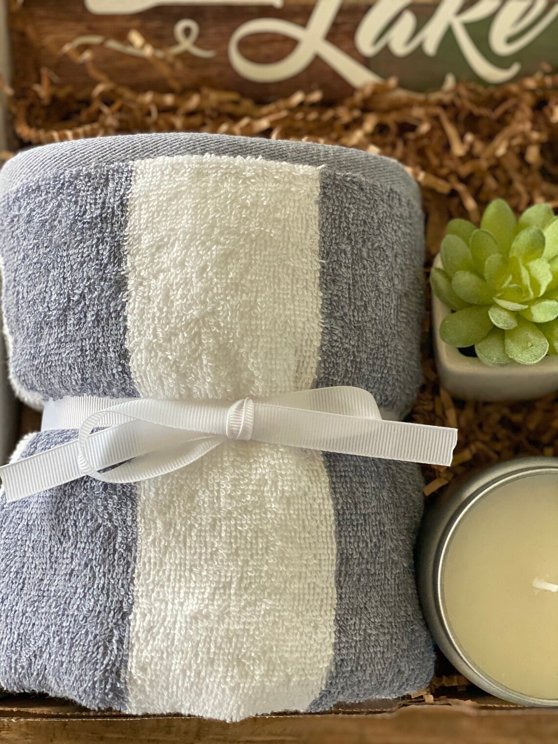 Lake life gift box/Relax your at the lake/Lake living Etsy