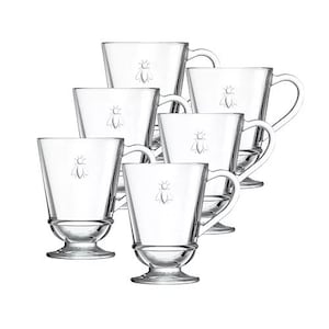 Glassware/French Bee/Bee/coffee mug/La Rochere glassware/French decor/Gift baskets/French glassware/TeaTea mugs/Mothers Day/Luxury glassware