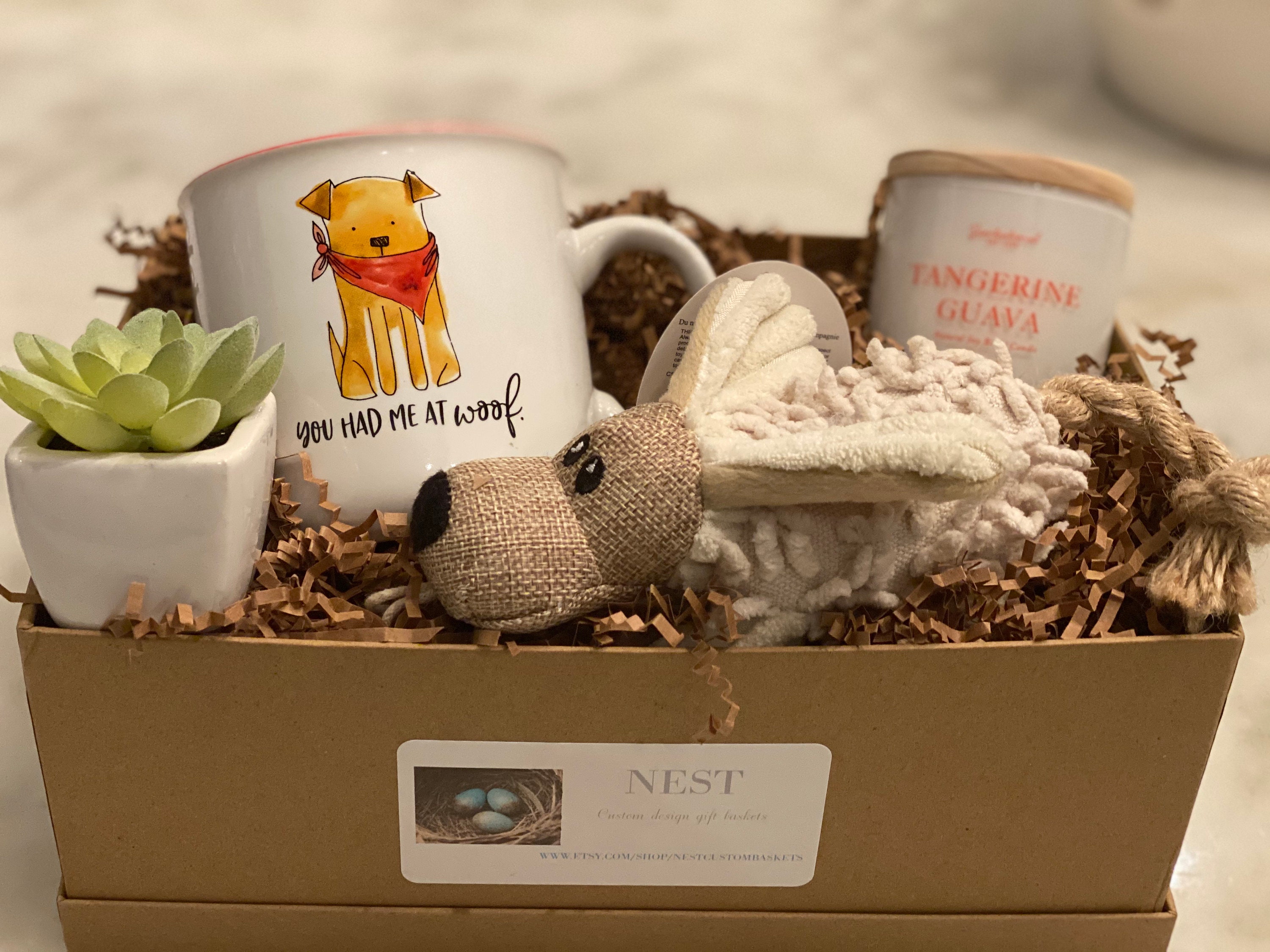Dog lover gift box/Pet lover gift /gift box/gift basket/Dog Etsy