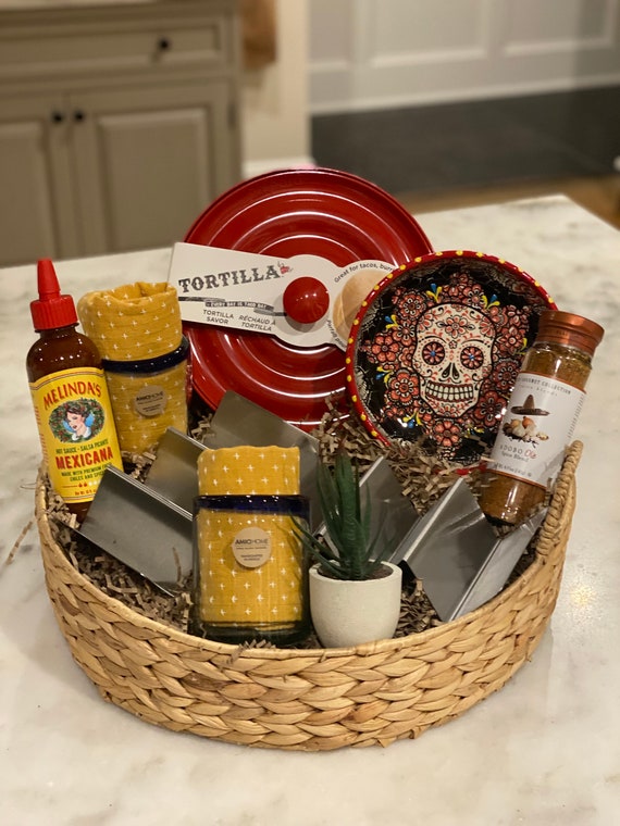 Tacos/ Taco Lover/ Gift Baskets/ Gift Basket/mexican Food/chef/gifts/themed  Gift Baskets/taco/taco Lover Gift Baskets/gift for the Foodie 