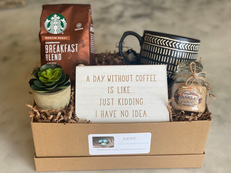 Coffee/gift Baskets/gift Box/coffee Lover/gift Boxes/co Etsy
