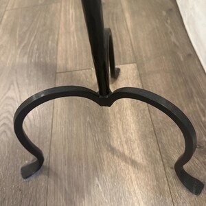 Martini table/Iron accent table/accent tables/Gold iron table/Black iron martini table/Accent furniture/Tables/Iron table/Iron tables/Iron bild 6