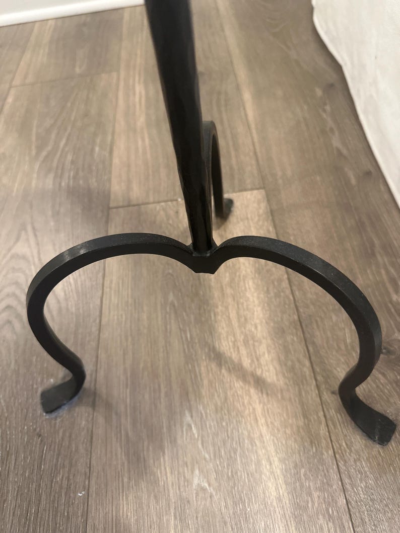 Martini table/Iron accent table/accent tables/Gold iron table/Black iron martini table/Accent furniture/Tables/Iron table/Iron tables/Iron bild 6