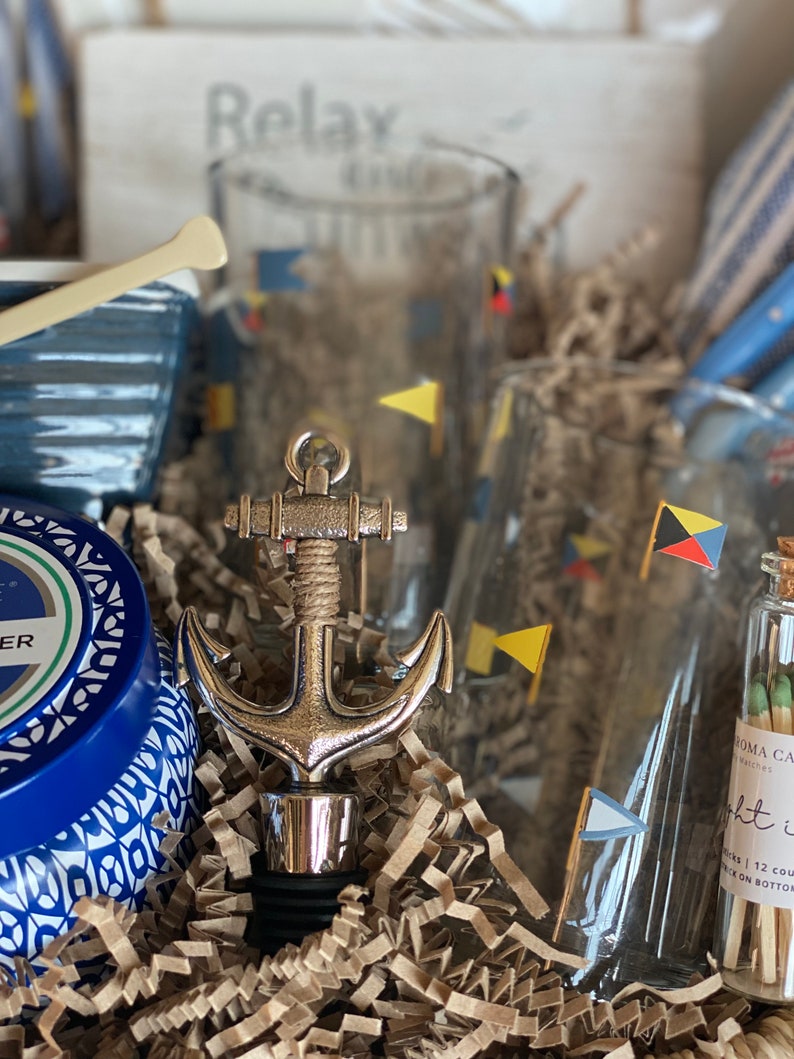 Coastal Gift Basket/sea/sailing Lover/sailing/boating/new Etsy