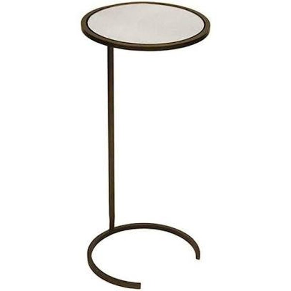 Martini table/Accent table/Iron accent table/interior Designer goods/Furniture/Table/Cigar table/Mirrored accent table/gold accent table