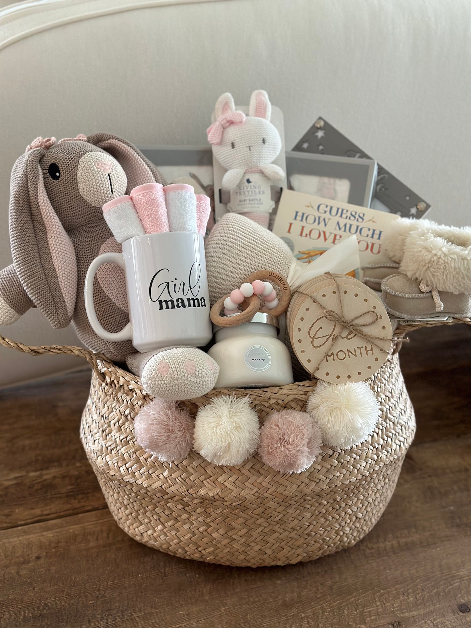 Deluxe Gift Basket/baby Girl Gift/luxury Baby/basket/new Etsy