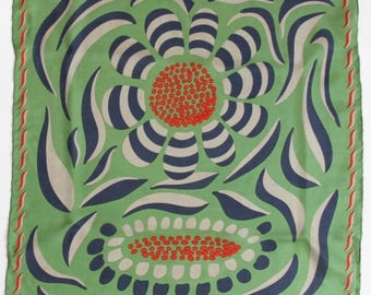 Bufanda de seda francesa/Accesorios/Bufanda de seda/Bufandas de seda/Hecho en Francia/Bufanda hecha a mano/Accesorio de mujer/Accesorios de seda/Bufanda francesa hecha a mano