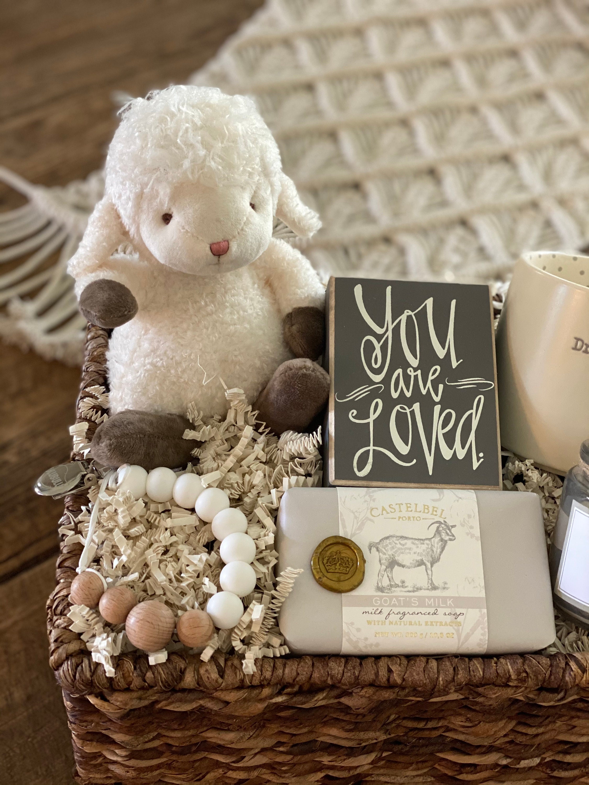 Newborn gift basket / Gender neutral gift basket/Its a boy Etsy