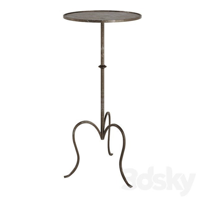 Hand Martini Table /martini Table /iron Table/black Etsy