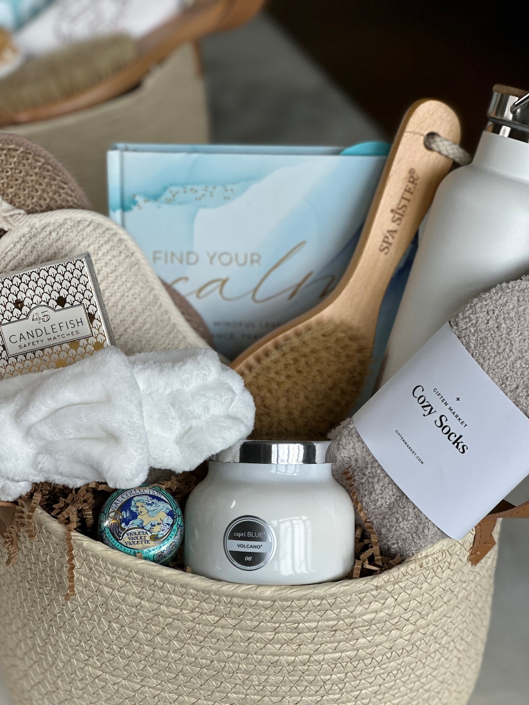 Calm/relax and Unwind/gift Baskets/gift Basket/relaxation