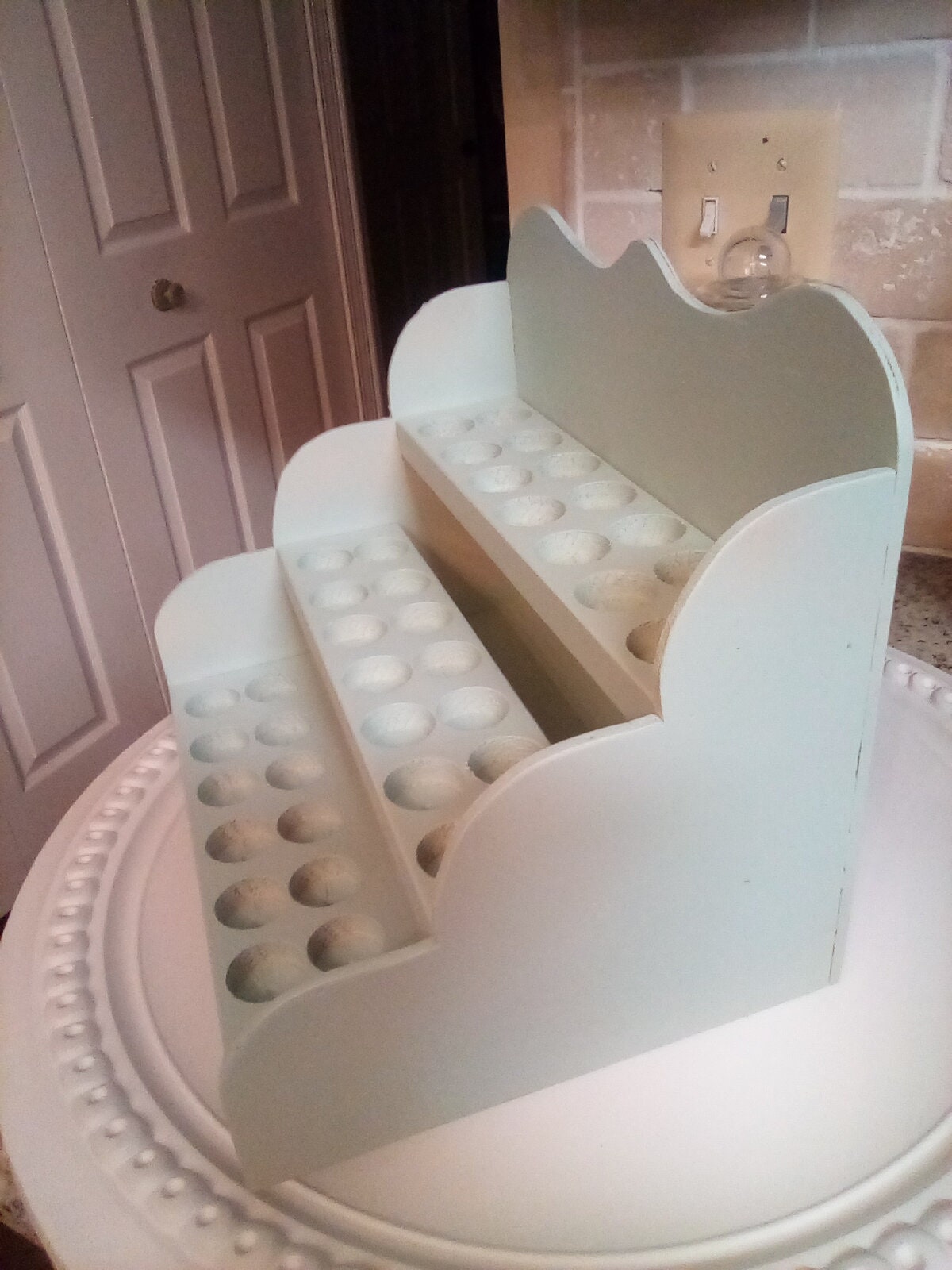 Essential Oil Bottle Storage Rack Holds 42 Doterra Type Etsy